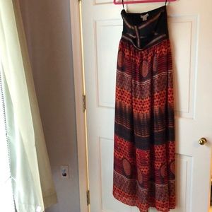 Cut Out Maxi Dress